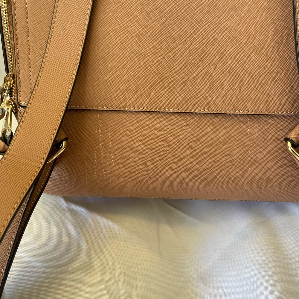 Calpak Kaya 15 inch Laptop Backback in Caramel - Picture 3 of 8